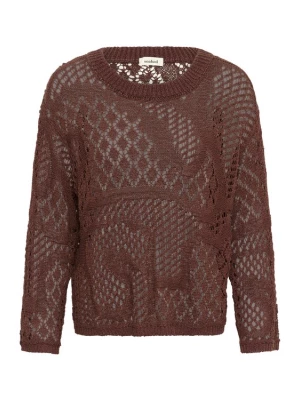 Foto van product SOAKED IN LUXURY Trui 'SLBarb' bruin
