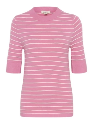 Foto van product SOAKED IN LUXURY Trui 'SLSpina' pink / wit