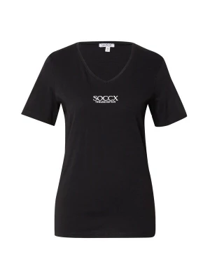 Foto van product Soccx Shirt 'HAP:PY' zwart / wit