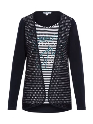 Foto van product Soccx Shirt navy / aqua / wit