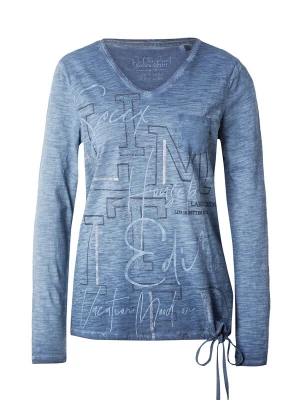 Foto van product Soccx Shirt 'Rock the Boat' donkerblauw / blauw gemêleerd / zilver / wit