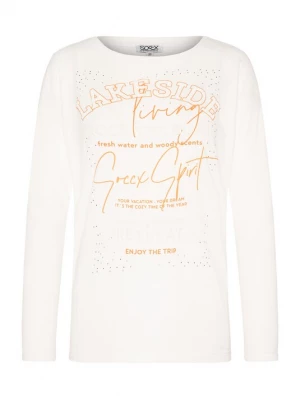 Foto van product Soccx Shirt 'Rock the Boat' oranje / offwhite