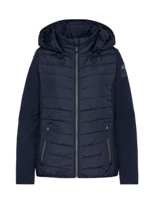 Foto van product Soccx Winterjas 'Konnichiwa' blauw / navy / zilver