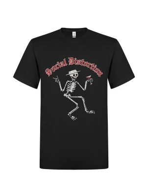 Foto van product SOCIAL DISTORTION Shirt 'Social Distortion Vintage Kelly T-Shirt' zwart