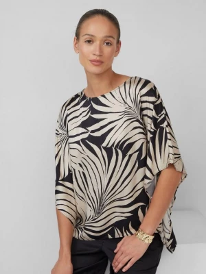 Foto van product Soepele satijnen blouse in ponchostijl s.Oliver