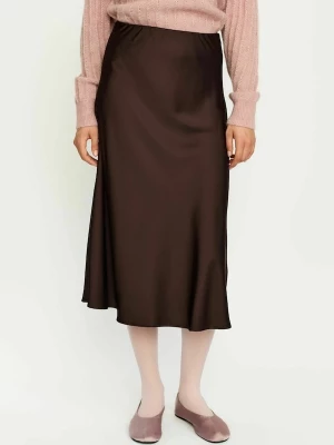Foto van product Soft Rebels Rok 'SRAbia' donkerbruin