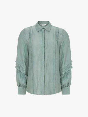 Foto van product Soft Rebels Shirt ' SRCelyse ' turquoise