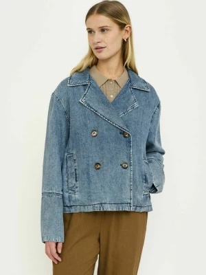 Foto van product Soft Rebels Tussenjas ' SRAalia ' lichtblauw