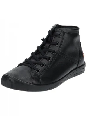 Foto van product Softinos Sneakers hoog neonrood / zwart / wit