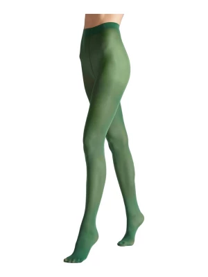 Foto van product Sokisahtel Panty's 'STIINA 40 DEN tights' donkergroen