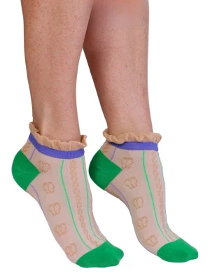 Foto van product Sokisahtel Sokken 'NORAH low-cut cotton socks' beige