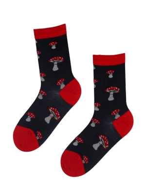Foto van product Sokisahtel Sokken 'PUFFBALL merino wool socks with mushroom' gemengde kleuren