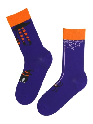 Foto van product Sokisahtel Sokken 'SLING Halloween socks' lila