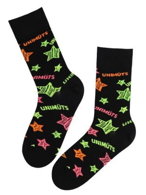 Foto van product Sokisahtel Sokken 'UNIMÜTS cotton socks with stars' zwart
