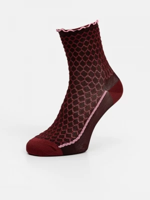 Foto van product Sokken Happy Socks donkerrood