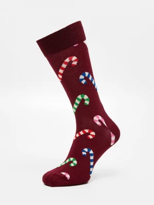 Foto van product Sokken Happy Socks donkerrood