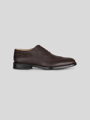 Foto van product Solari Milano Veterschoen 'Brogue' donkerbruin