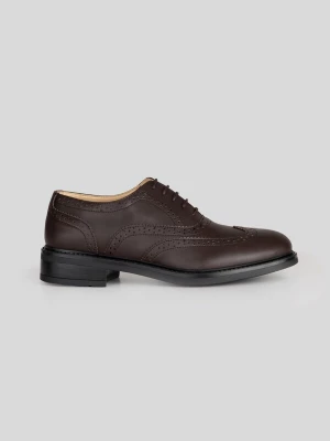 Foto van product Solari Milano Veterschoen 'Brogue' donkerbruin