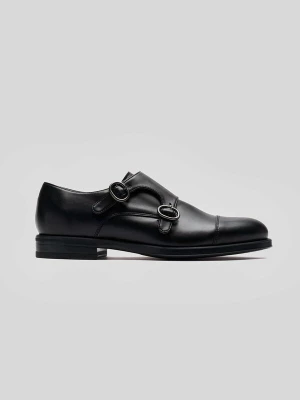 Foto van product Solari Milano Veterschoen 'Monk Strap' zwart