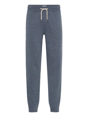 Foto van product !Solid Broek 'SIMAS' blauw gemêleerd / wit