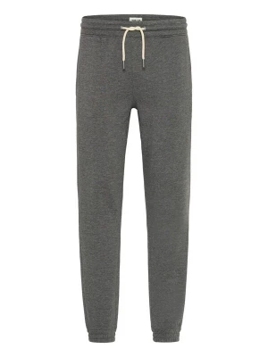 Foto van product !Solid Broek 'SIMAS' grijs gemêleerd / wit