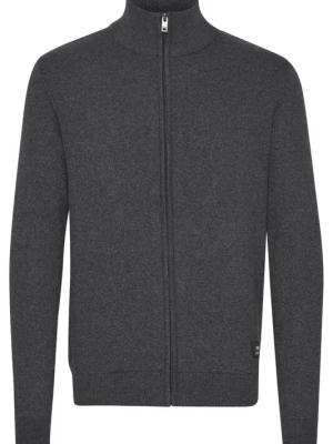 Foto van product !Solid Gebreid vest 'Kayne' zilvergrijs / zwart / wit