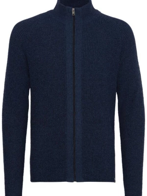 Foto van product !Solid Gebreid vest 'Kotcha' donkerblauw