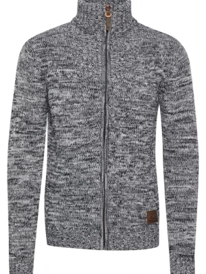 Foto van product !Solid Gebreid vest 'Pomeroy' blauw / bruin / wit