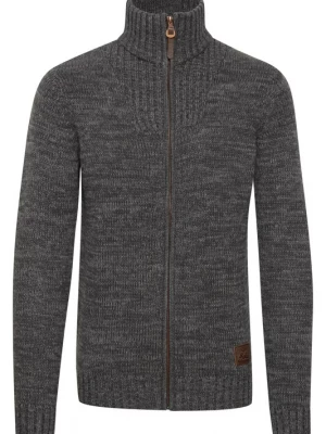Foto van product !Solid Gebreid vest 'Pomeroy' bruin / grijs