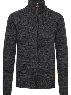 Foto van product !Solid Gebreid vest 'Pomeroy' bruin / grijs gemêleerd