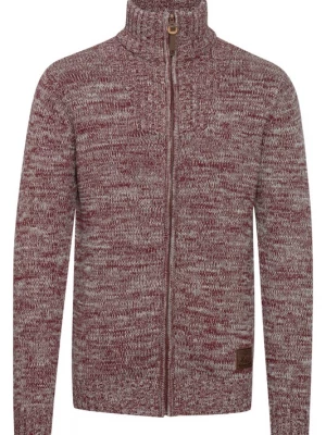 Foto van product !Solid Gebreid vest 'Pomeroy' bruin / grijs / wijnrood
