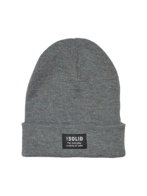 Foto van product !Solid Muts 'Irwin' donkergrijs / zwart / wit