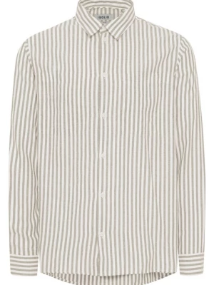 Foto van product !Solid Overhemd beige gemêleerd / wit
