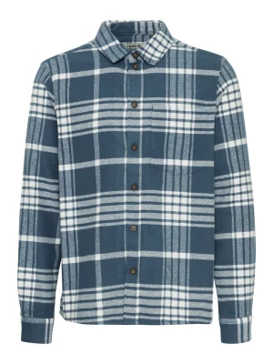 Foto van product !Solid Overhemd 'Nab' donkerblauw / offwhite