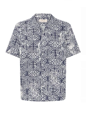 Foto van product !Solid Overhemd 'SDUwels' navy / wit