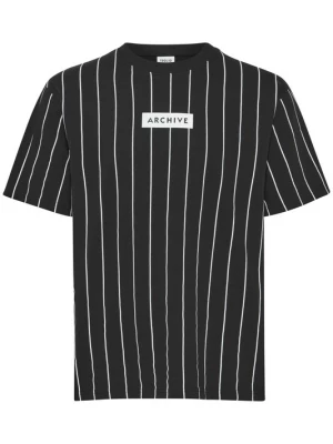 Foto van product !Solid Shirt 'Eastman' zwart / wit