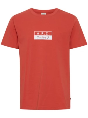Foto van product !Solid Shirt 'Elwel' rood / wit