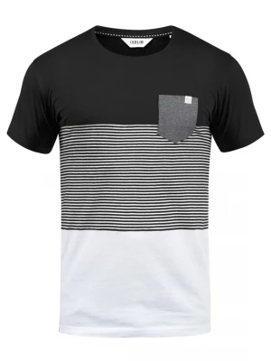 Foto van product !Solid Shirt 'Malte' grijs / zwart / wit