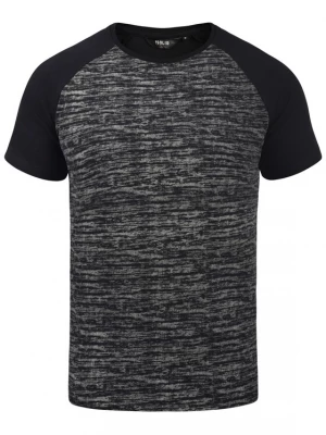 Foto van product !Solid Shirt 'Mevio' zwart gemêleerd