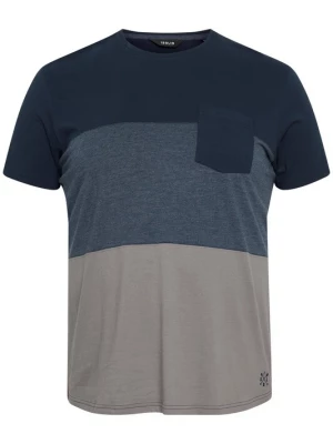 Foto van product !Solid Shirt 'Mingo' donkerblauw / lichtgrijs