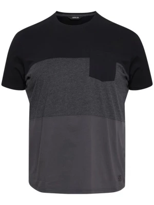 Foto van product !Solid Shirt 'Mingo' grijs / zwart