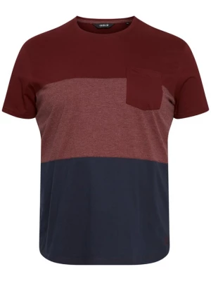 Foto van product !Solid Shirt 'Mingo' nachtblauw / wijnrood / wit
