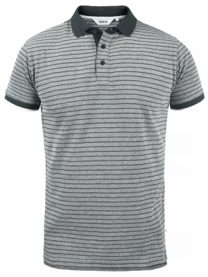 Foto van product !Solid Shirt 'Pantelis' donkerblauw / lichtgrijs