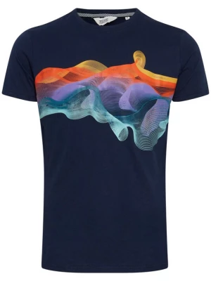 Foto van product !Solid Shirt 'Pedro' donkerblauw / lila / rood