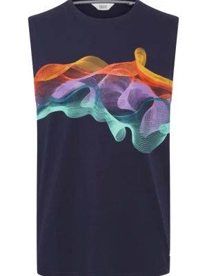 Foto van product !Solid Shirt 'Pedros' navy / turquoise / geel / lila / oranje