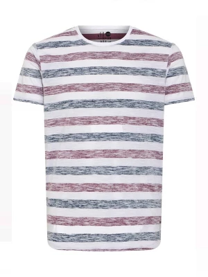 Foto van product !Solid Shirt 'Tet' blauw gemêleerd / rood gemêleerd / wit