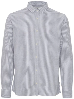 Foto van product !Solid Shirt 'Val' saffier / wit