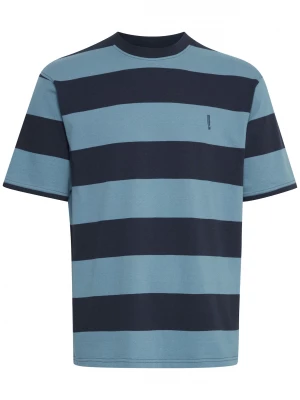 Foto van product !Solid Shirt 'Vicente' navy / lichtblauw