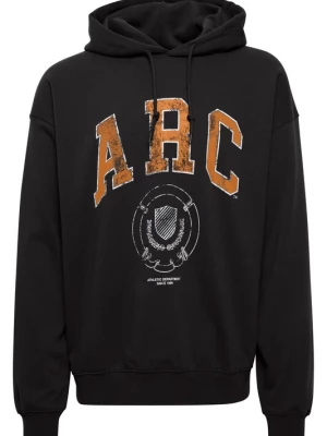 Foto van product !Solid Sweatshirt 'Galad' grijs / oranje / zwart