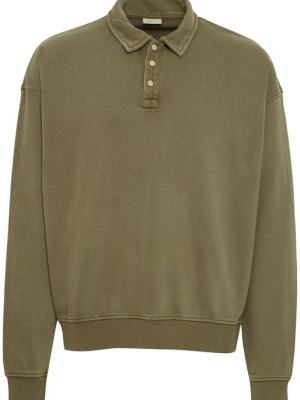 Foto van product !Solid Sweatshirt 'Gaspard' olijfgroen